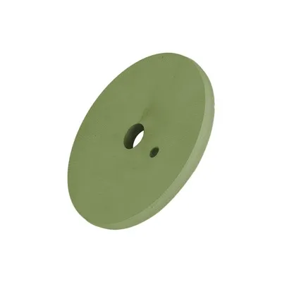 ¿Cuál es el efecto de pulido de los discos de pulido en forma de V sobre gran...